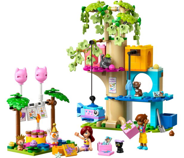 LEGO Friends 42666 Kocie przyjęcie urodzinowe i domek na drzewie - 1331630 - zdjęcie 3